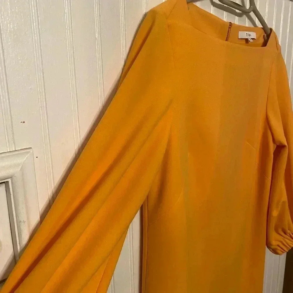 Tibi Boat Neck Shift Dress - Picture 3 of 12